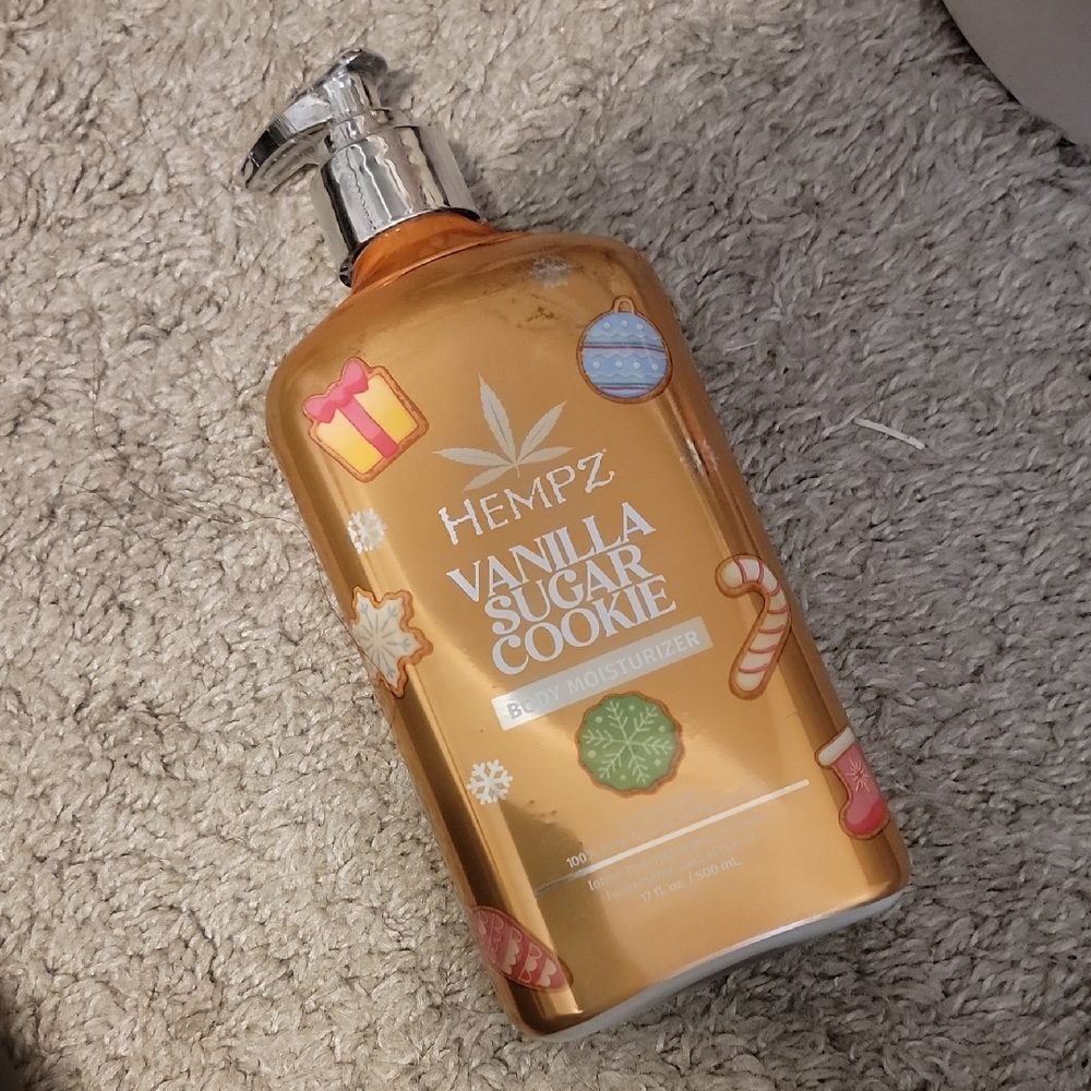 Hempz Vanilla Sugar Cookie Body Moisturizer - Golden Amber